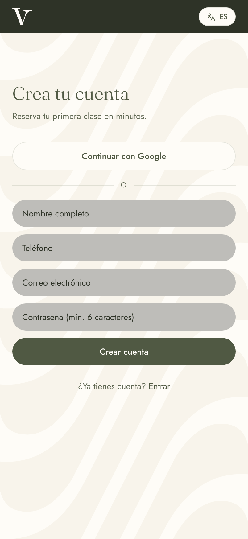 1 · Crea tu cuenta
